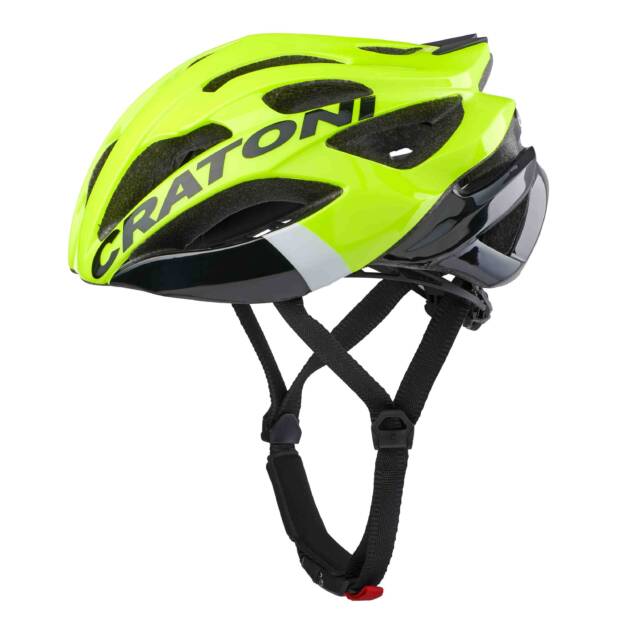 Cratoni C-Bolt Yellow Black Cycling Helmet