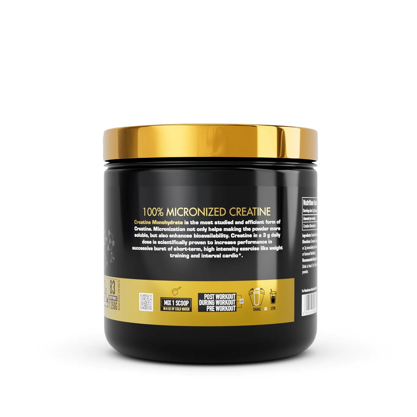 One Science Nutrition (OSN) 100% Micronized Creatine (250 g) - Image 2