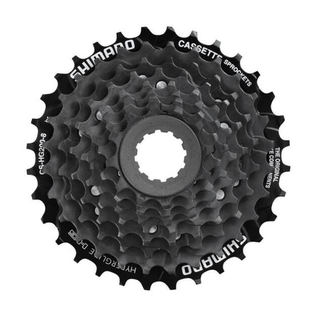 Shimano Tourney HG200 8 Speed Cassette Black