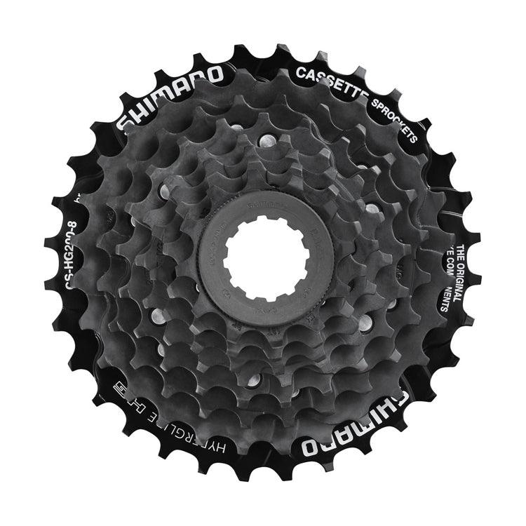Shimano Tourney HG200 8 Speed Cassette Black